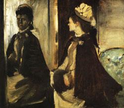 Edgar Degas Jeantaud at the Mirror